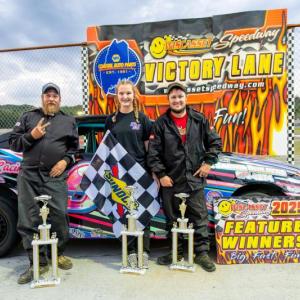 Roadrunners Top 3, from left: Jason Sears, Karigan Glasier and Dylan York. Jasen Dickey photo