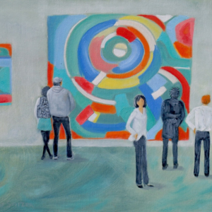 "Cul-Chah" - 16" x 20" - oil on linen - Lynne Seitzer. Courtesy of the artist