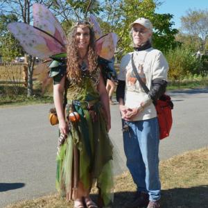 Tara Butler, of Belfast, with Fairy Erin, of Corinna.