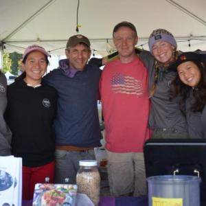 The crew from Heiwa Tofu, of Rockport. Photo by Lynda Clancy)