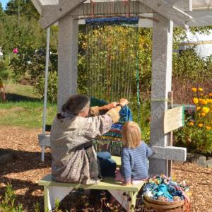 Teaching the young (Photo by Lynda Clancy)