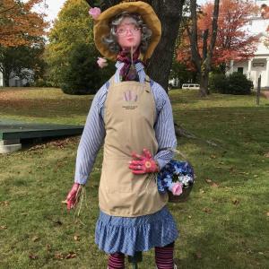 2019 GCW winning scarecrow. Emily Adler photo Scarecrow