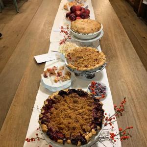 Sweets on the table at Treats Bakery in Wiscasset. Photograph courtesy of Stacy Linehan