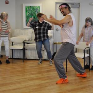 Join Tony Dancer at The Lincoln Home for a Fun Exercise Class