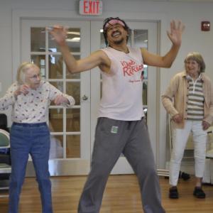 Join Tony Dancer at The Lincoln Home for a Fun Exercise Class
