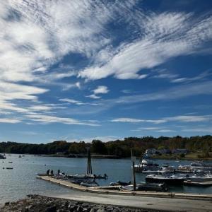 The Damariscotta River in October