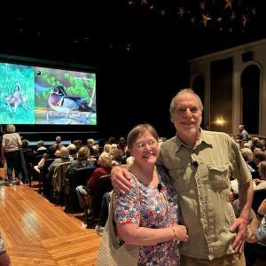 Lee Ann and Tom Szelog at the June 2024 premiere at the Lincoln Theater. Courtesy of Mandi Colby-Favreau