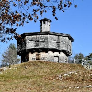 The blockhouse at Fort Edgecomb. PHIL DI VECE/Wiscasset Newspaper