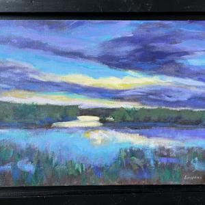 "Woolwich Dawn" by Mark Lazzari. Courtesy of Janice Lindsay