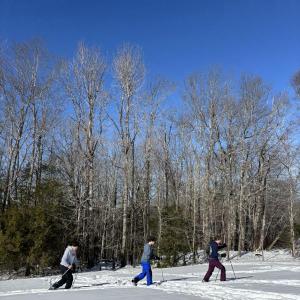 Physical education classes at CTL include cross country skiing. Courtesy of CTL