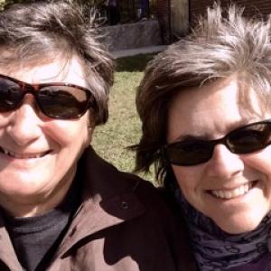  Linda Picceri and Michelle Tanguay, No Spring Chickens, to play May Open Mic on May 30. Courtesy photo