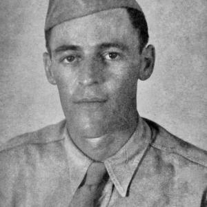 U.S, Army PFC Clyson E. Lewis kiled in action during WWII in Belgium was pictured in the 1945 edition of the Wiscasset Annual Town Report.