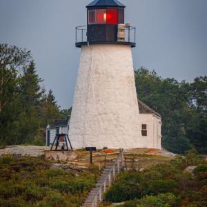 Burnt Island Light, Mike Leonard photo
