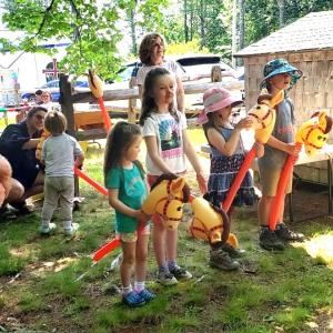 Children at a recent St. Giles Fair. Courtesy photo