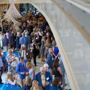 Supporters of Bigelow Laboratory gather at the lab in East Boothbay on July 30 for the Big Splash celebration to help raise funds for ocean science. Courtesy of Bigelow Laboratory