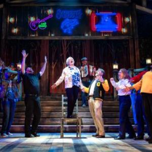 MSMT's ensemble cast of "Come From Away" now playing at the Pickard Theatre at Bowdoin College. Jared Morneau Photography