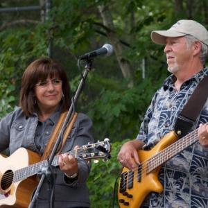 Jackson Gay performing with Debbie Myers and the Redneck Rodeo, 2025. Courtesy of Hilary Petersen