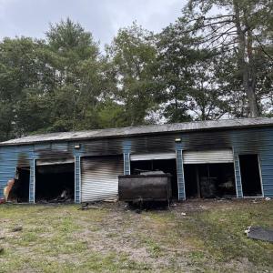 Fire scene 
