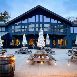 The patio at Contented Sole. Courtesy photo