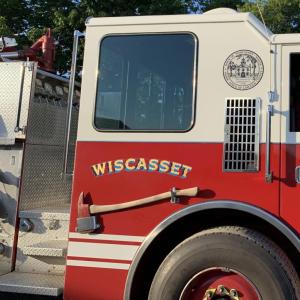 Wiscasset fire truck 