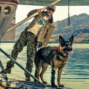 "Heart of the Beast," starring Brad Pitt and German shepherd Uber (and other stunt doubles) opens at the Lincoln Theater Friday, Oct. 23. Courtesy of the venue 