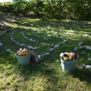 The labyrinth at Edgecomb Community Church. Courtesy photo