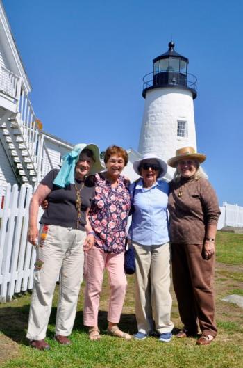 Lincoln Home Assisted Living Pemaquid Lighthouse outing