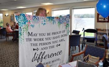 The Lincoln Home’s Community Outreach Director, Brigit Cavanagh, Retiring