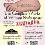 Shakespeare (abridged) poster