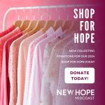 New Hope Midcoast Clothing Donations Domestic Abuse Shop for Hope Clothing and Accessories Sale